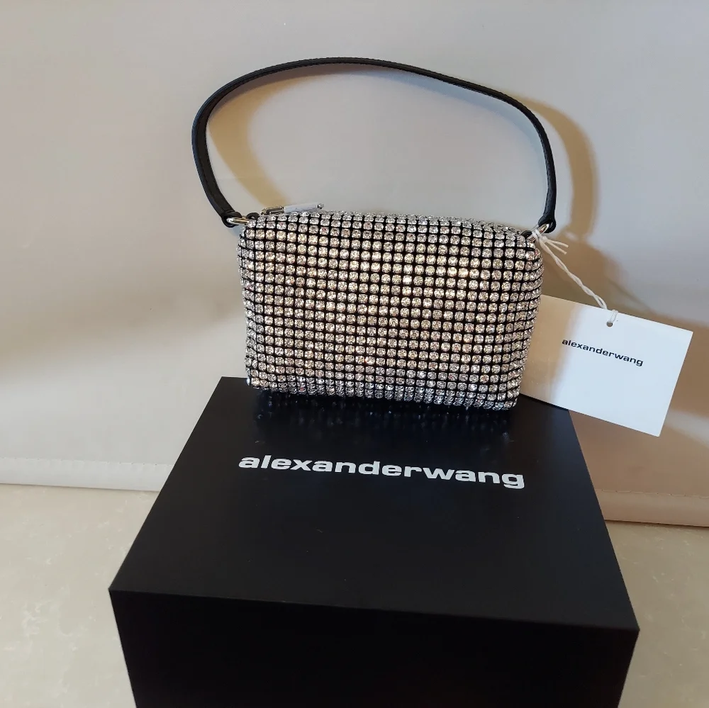 Alexander Wang Heiress rhinestone pouch - Picture 9 of 11